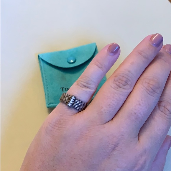 Authentic Tiffany Somerset Ring - Picture 2 of 4